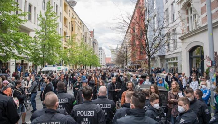 مظاهرات مستمرة في ألمانيا ضد إجراءات كورونا- أرشيفية