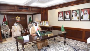 محمد بن أحمد البواردي وزير الدولة الإماراتي لشؤون الدفاع