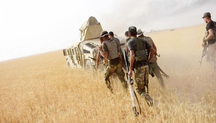 عناصر من الجيش العراقي خلال ملاحقة داعش