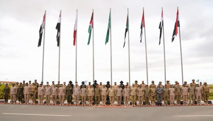 جيوش 6 دول عربية تشارك في التدريب الذي تستضيفه مصر