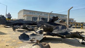 آثار استهداف مليشيا الحوثي محطة توزيع الوقود في جدة