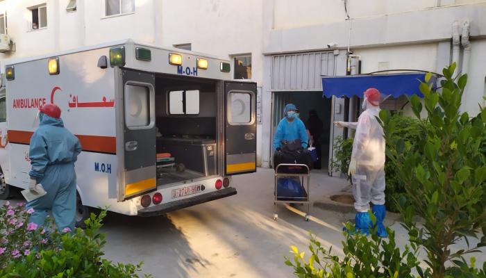 المستشفى الأوروبي المخصص لحالات كورونا بغزة