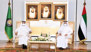 رئيس المجلس الوطني الاتحادي وأمين عام مجلس التعاون الخليجي
