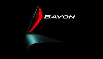 الصورة التشويقية لطراز هيونداي Bayon 