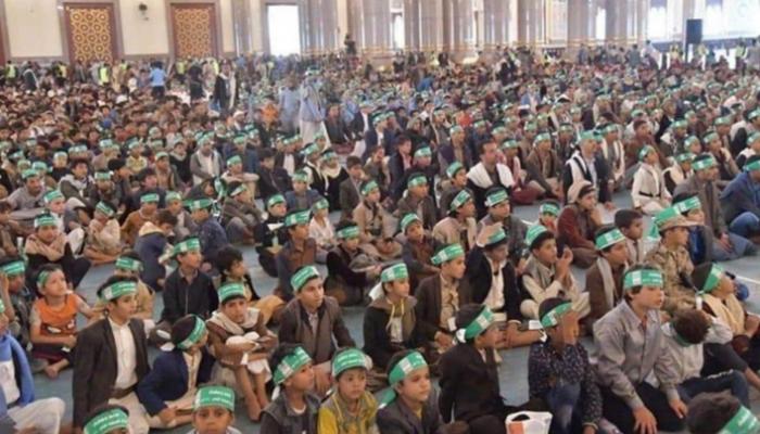 محاضرات طائفية حوثية لأطفال اليمن