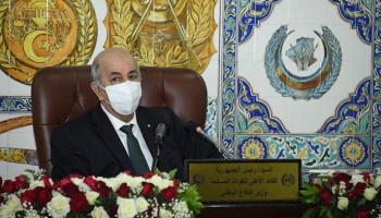 الرئيس الجزائري عبد المجيد تبون - أرشيفية