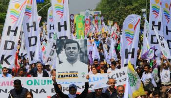 صور للقيادي الكردي دميرتاش