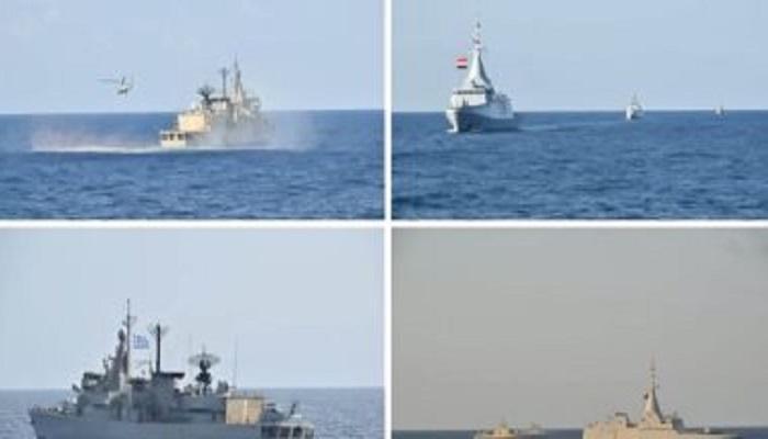 صورة متداولة للتدريب العسكري بين مصر واليونان