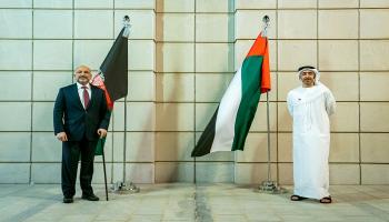 الشيخ عبدالله بن زايد آل نهيان ووزير خارجية أفغانستان