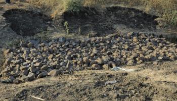 مقبرة جماعية ببلدة 