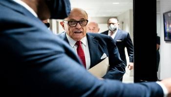 رودي جولياني محامي الرئيس الأمريكي دونالد ترامب