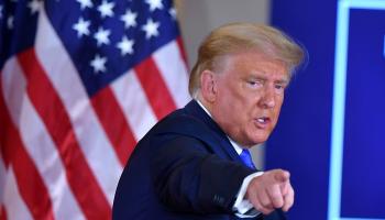 الرئيس الأمريكي المنتهية ولايته دونالد ترامب - أرشيفية