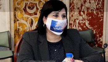 رئيسة الحزب الدستوري الحر عبير موسي