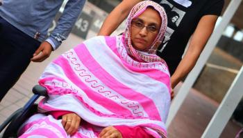 أمينتو حيدر غادرت إلى جزر الكناري