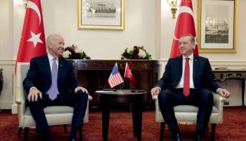  Joe Biden lors d’une réunion bilatérale avec Recep Tayyip Erdogan, à Washington, le 31 mars 2016. REUTERS