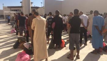 أحد سجون حكومة فايز السراج - أرشيفية