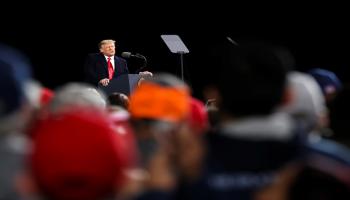 الرئيس الأمريكي دونالد ترامب