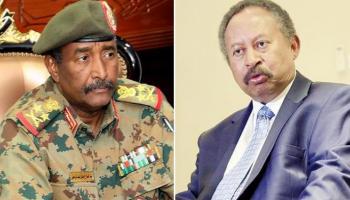 رئيس مجلس السيادة الفريق البرهان ورئيس الوزراء عبدالله حمدوك