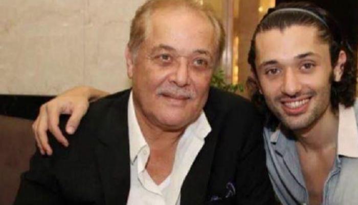 كريم محمود عبدالعزيز مع والده الفنان الراحل