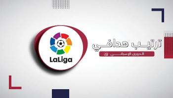 جدول ترتيب هدافي الدوري الإسباني