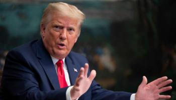 الرئيس الأمريكي دونالد ترامب 