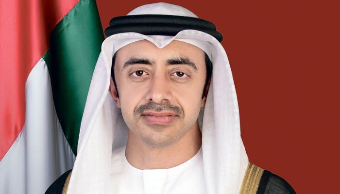 الشيخ عبدالله بن زايد آل نهيان وزير الخارجية والتعاون الدولي الإماراتي