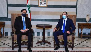 لقاء الحريري ودياب