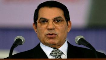 L'ex-président tunisien Zine El Abidine Ben Ali