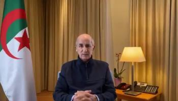 الرئيس الجزائري عبدالمجيد تبون