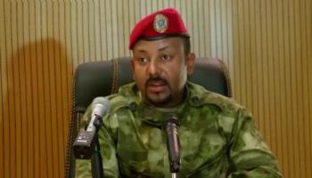 آبي أحمد خلال زيارته لعاصمة إقليم تجراي