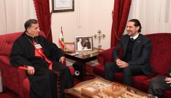 لقاء الحريري والبطريرك الراعي