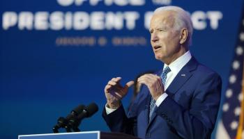 الرئيس الأمريكي المنتخب جو بايدن