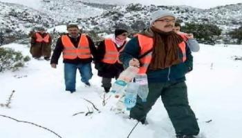 نثر الحبوب خلال موسم الثلوج عادة أمازيغية قديمة بالجزائر