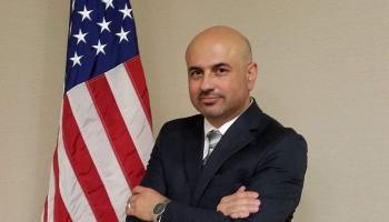 إياد عفالقة عضو اللجنة التنفيذية للحزب الديمقراطي