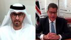 وزير الصناعة والتكنولوجيا المتقدمة: الإمارات وبريطانيا تبحثان التعاون في الصناعة والتغير المناخي