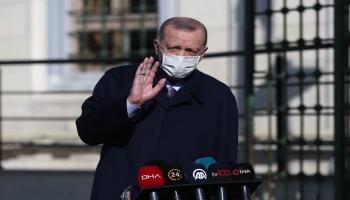 الرئيس التركي رجب طيب أردوغان