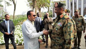 آبي أحمد والبرهان - أرشيفية