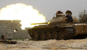 صورة أرشيفية للحرب الليبية