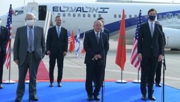 أول رحلة جوية بين تل أبيب والرباط