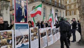 مظاهرة للمعارضة الإيرانية في أوروبا-أرشيفية