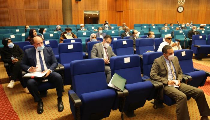 جانب من زيارة وفد الجنوب الليبي إلى القاهرة