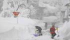 الثلوج الكثيفة تقتل رجلاً وابنته شمال اليابان