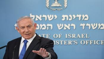 رئيس الوزراء الإسرائيلي بنيامين نتنياهو