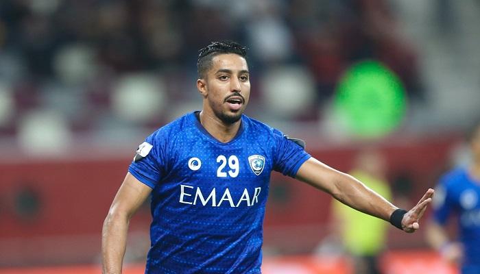 سالم الدوسري لاعب الهلال السعودي