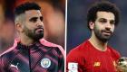 Football: Salah, Riyad Mahrez et Maâloul dans l'équipe-type de l'année en Afrique