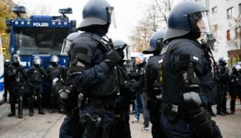 عناصر من الشرطة الألمانية 