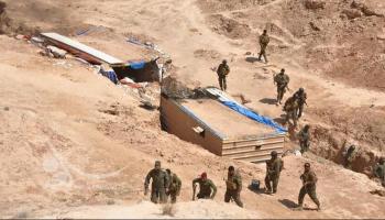 قوة عسكرية عند جبال حمرين شمال العراق- أرشيفية