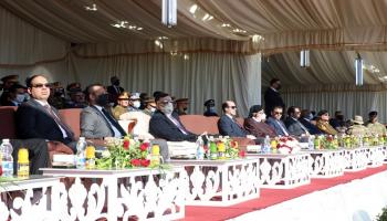 جانب من احتفال حكومة السراج بالذكرى الـ69 لاستقلال ليبيا