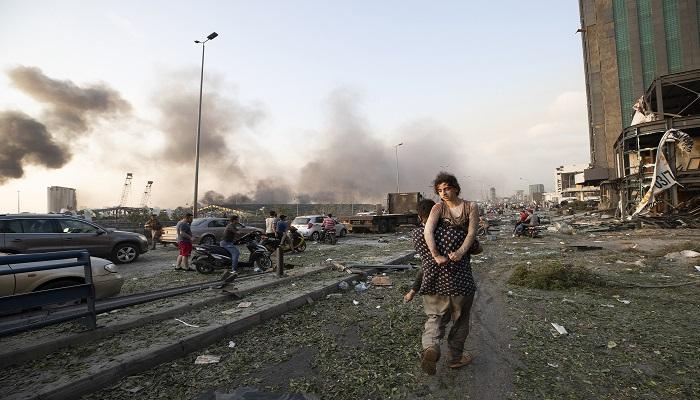 انفجار مرفأ بيروت - أرشيفية
