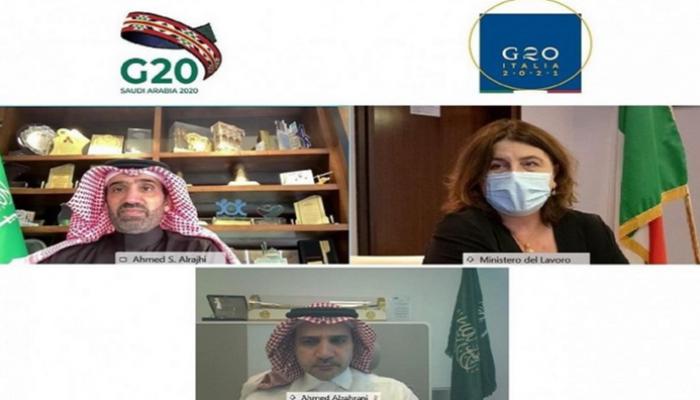 جانب من الاجتماع بين السعودية وإيطاليا